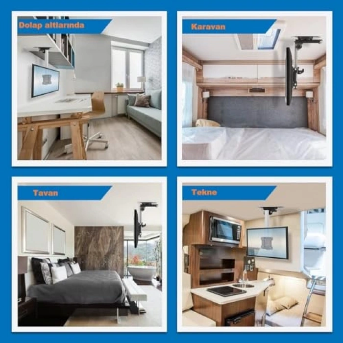 Eğimli Tavan Askı Aparatı - Pratik ve Kullanışlı