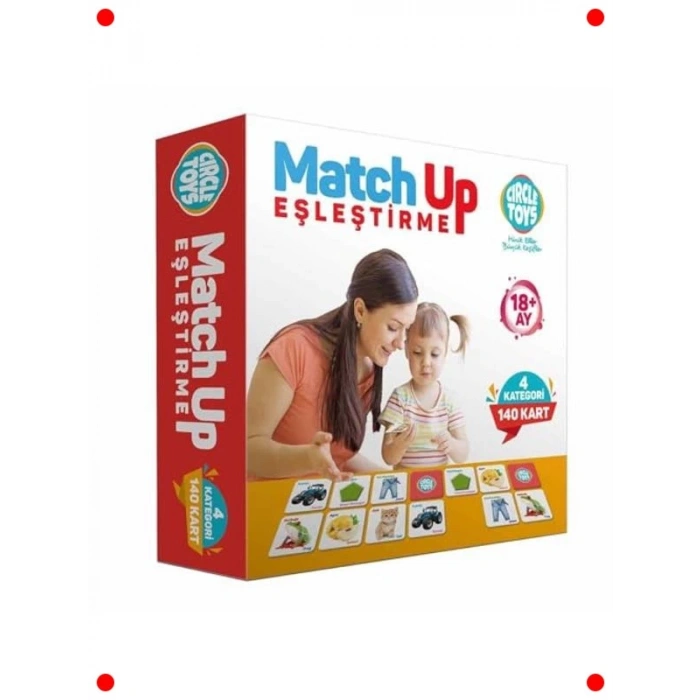 Eğitici Eşleştirme Kartları Oyunu (Match Up)