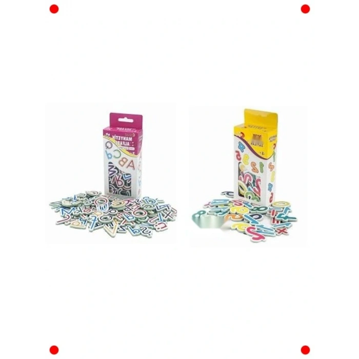 Eğitici Manyetik Harfler ve Sılar Seti