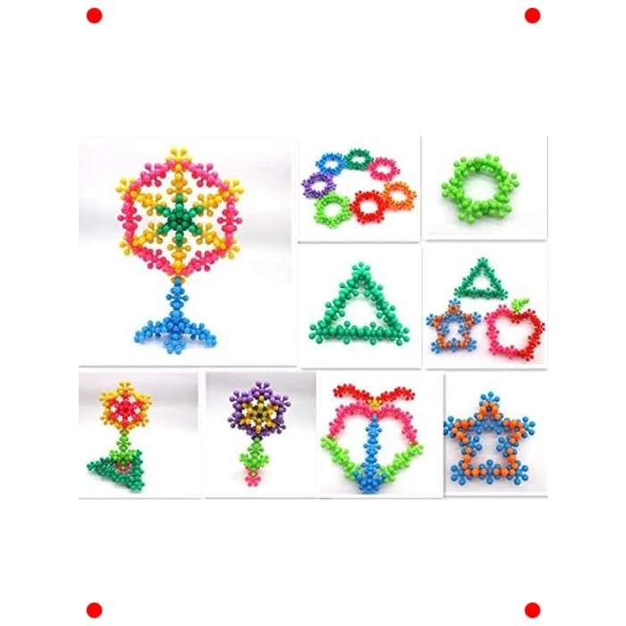 Eğitici Molekül Yapı Seti, 120 Parça, 5 Renk