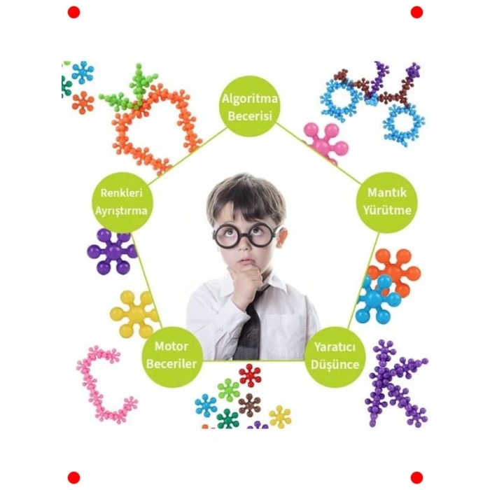 Eğitici Molekül Yapım Seti (120 Parça)