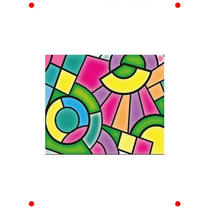 Eğitici Oyuncak Cam Vitray Seti