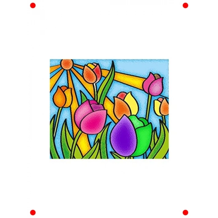 Eğitici Oyuncak Cam Vitray Seti