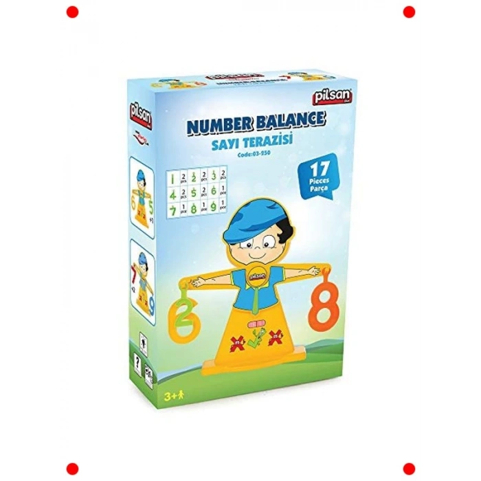 Eğitici Sayı Terazisi Seti