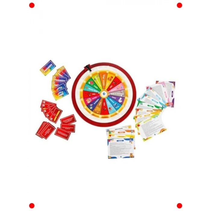 Eğitici Zeka Gelişim Çarkı Oyunu