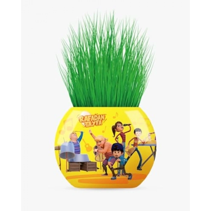 Eğlenceli Bitki Yetiştirme Kiti - 6lı Çim Adam Seti