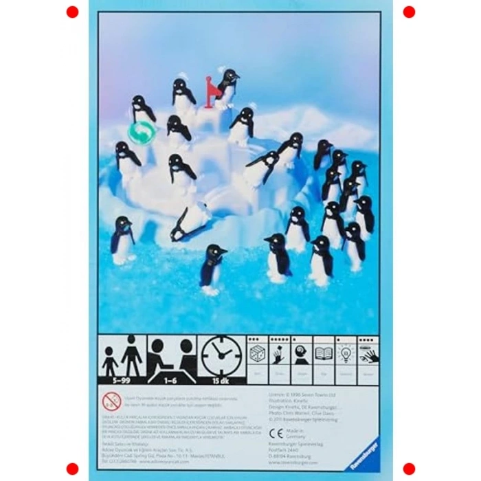 Eğlenceli Çılgın Penguenler Masa Oyunu