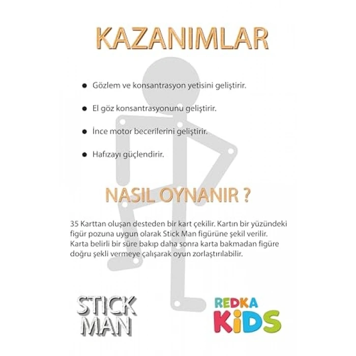 Eğlenceli Çöp Adam Oyuncak, Yaratıcı Oyunlar İçin