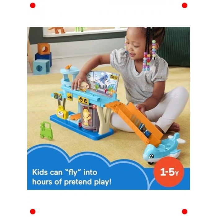 Eğlenceli Havaalanı Oyun Seti - Bebekler İçin