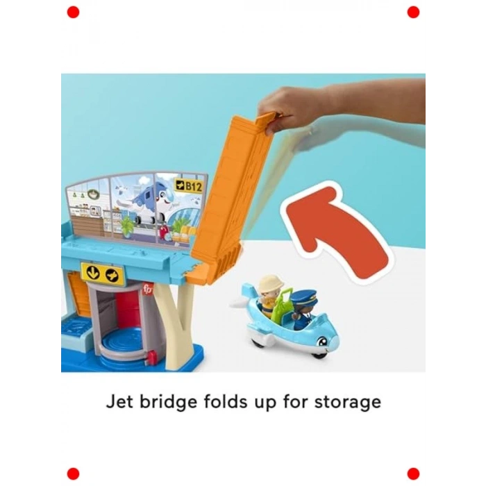 Eğlenceli Havaalanı Oyun Seti - Bebekler İçin