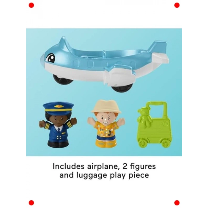 Eğlenceli Havaalanı Oyun Seti - Bebekler İçin