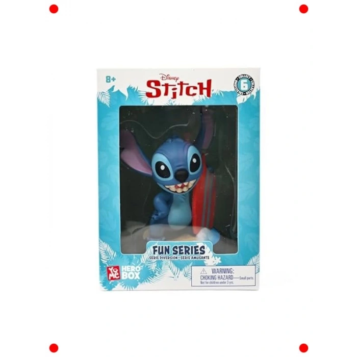 Eğlenceli Karakter Figürü - Sörfçü Stitch