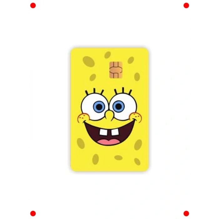 Eğlenceli Kart Kaplama Sticker, Kimlik/Kredi Kartı Uyumlu