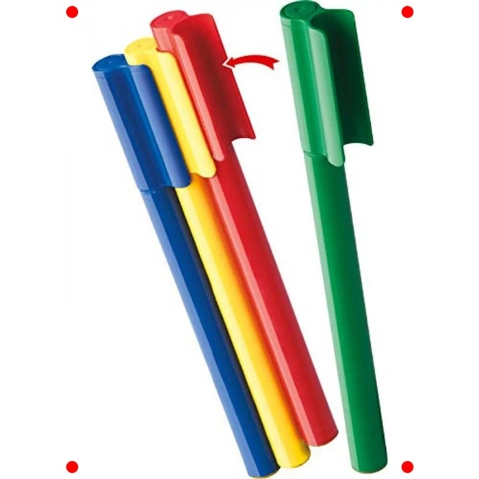 Eğlenceli Keçeli Kalem Seti 10 Renk Çocuklar İçin