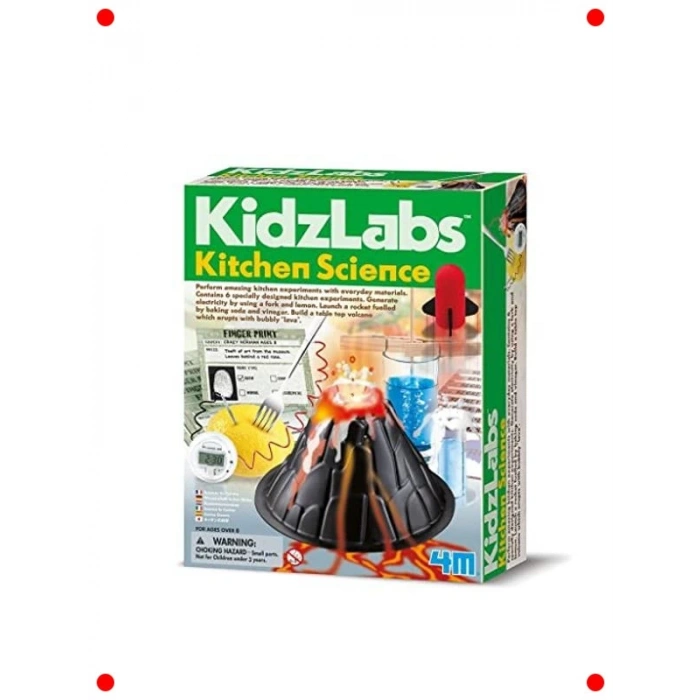 Eğlenceli Mutfak Bilim Deney Seti