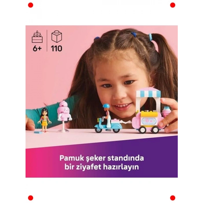 Eğlenceli Pamuk Şeker Standı ve Scooter Seti