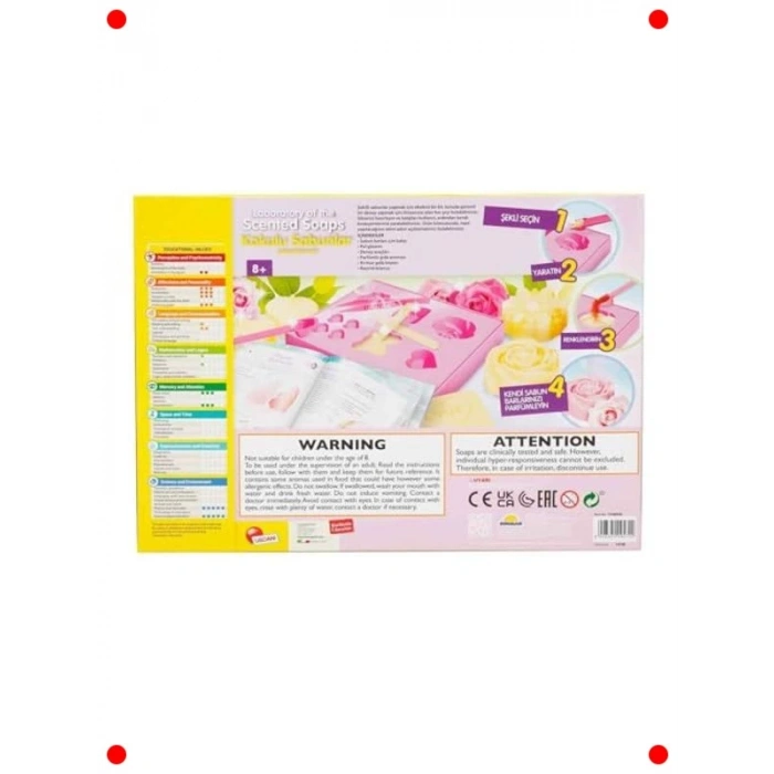 Eğlenceli Sabun Laboratuvarı Bilim Seti
