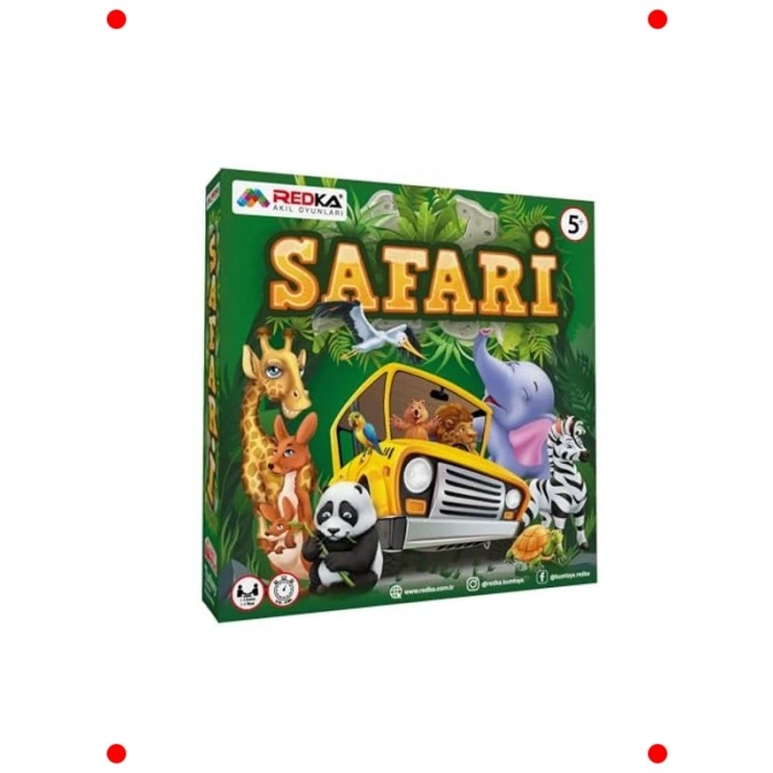 Eğlenceli Safari Oyuncak Seti