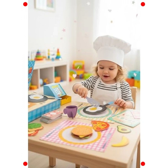Eğlenceli Şef Mutfak Oyun Seti