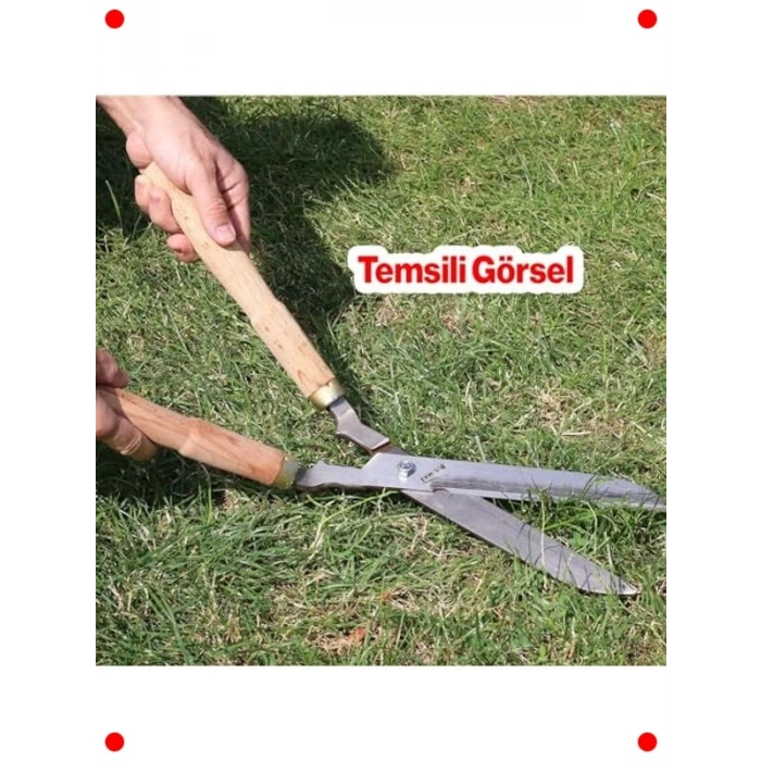Eğri Çim ve Çalı Budama Makası 50 cm