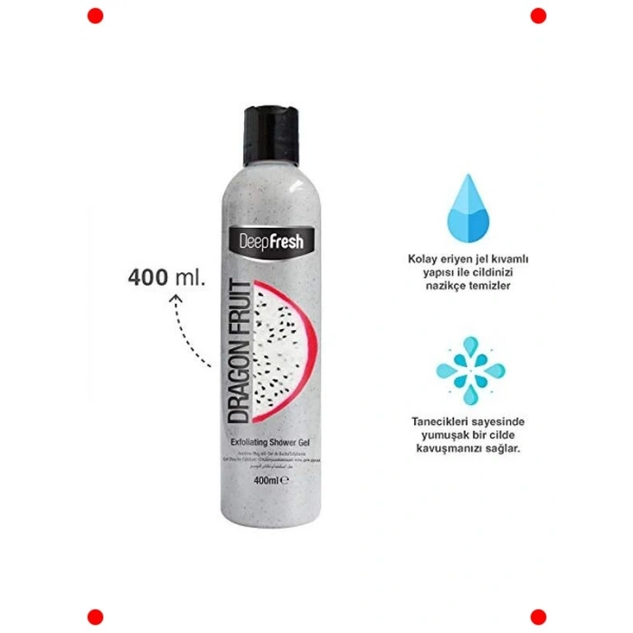 Ejder Meyveli Peeling Etkili Arındırıcı Duş Jeli 400ml