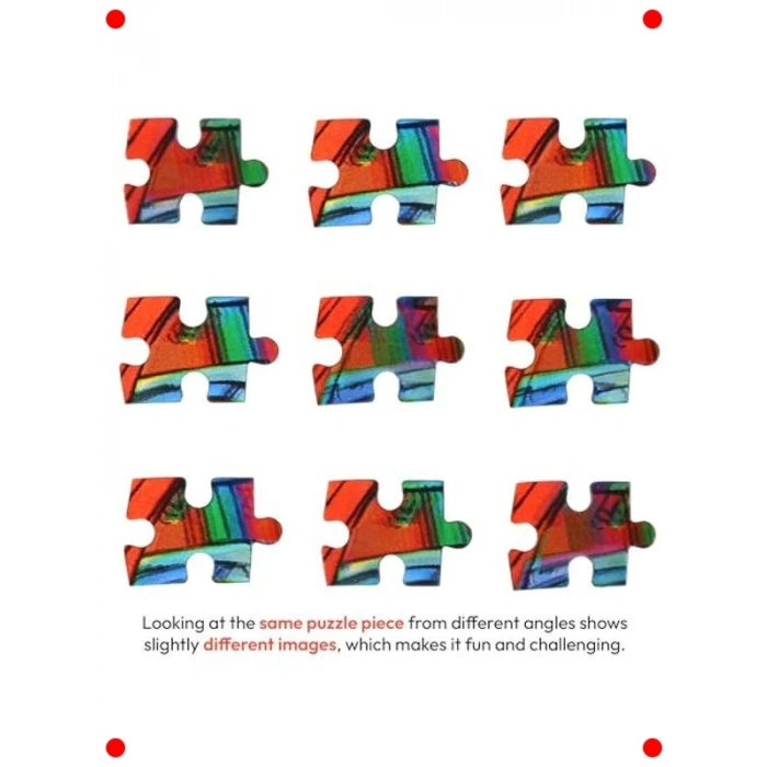 Ejderha Klanı 3D Yetişkin Yapbozu - 500 Parça