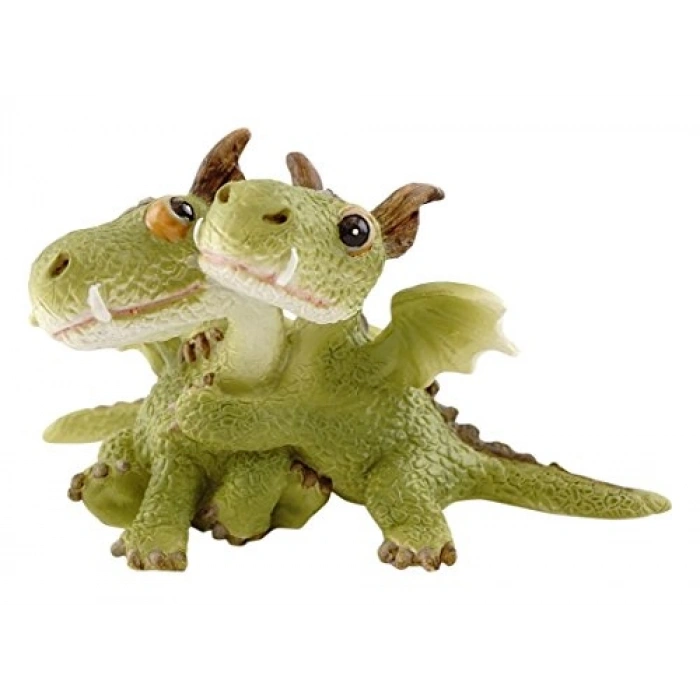 Ejderhalar ile Süslenmiş Mini Peri Bahçesi Heykeli