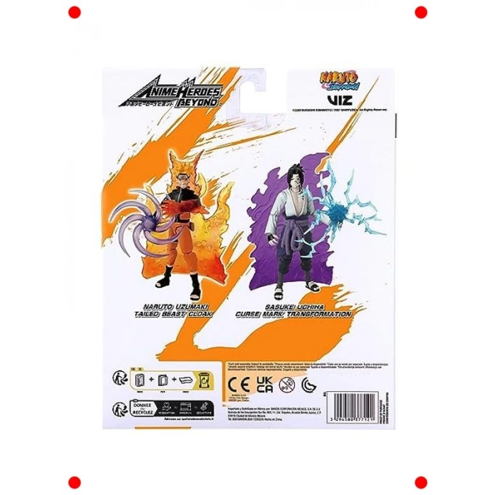 Eklemli Ninja Savaşçısı Figürü - Sasuke