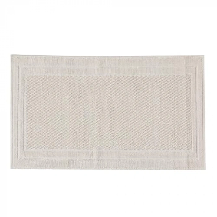 Ekru Banyo Paspası, 60x100 cm Ölçülerinde