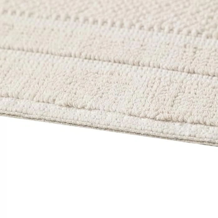 Ekru Banyo Paspası, 60x100 cm Ölçülerinde