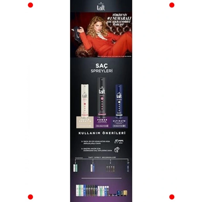 Ekstra Güçlü Saç Şekillendirici Sprey 250 ml