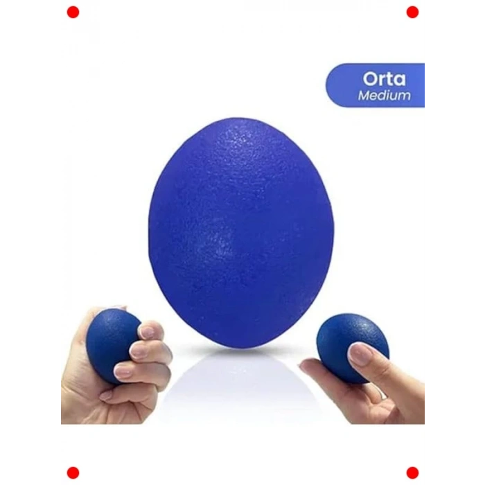 El Egzersiz Topu Seti - 3 Farklı Sertlik, Fizik Tedavi