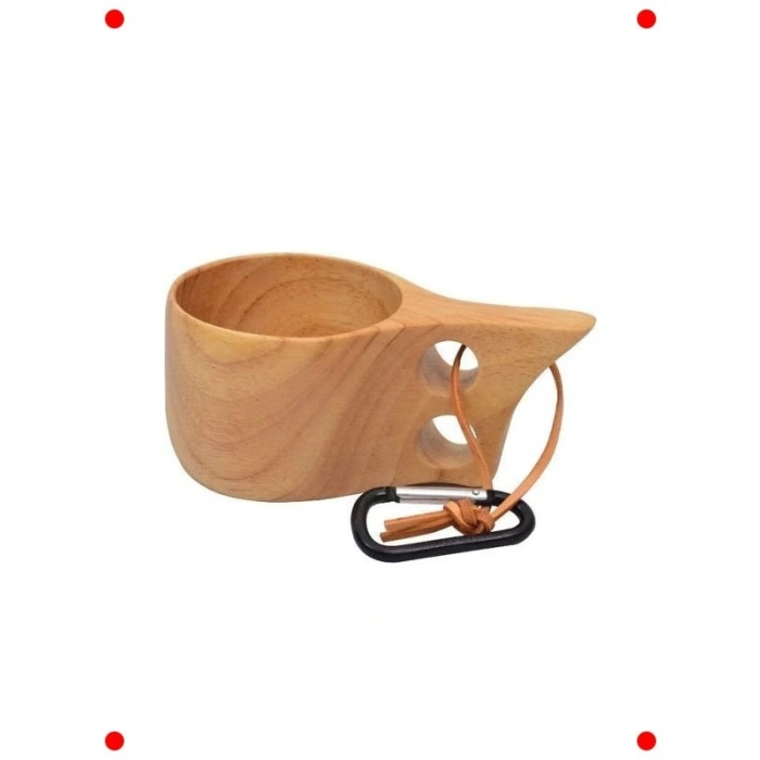 El Yapımı Ahşap Kuksa Bardak