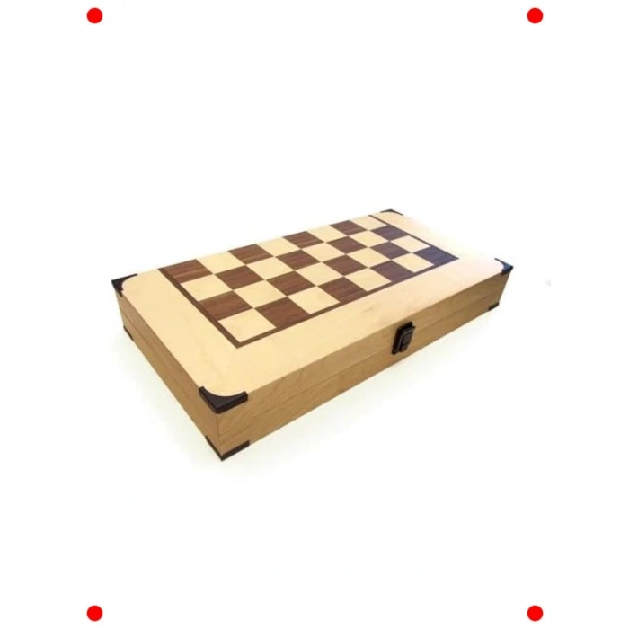 El Yapımı Dekoratif Ahşap Tavla Seti