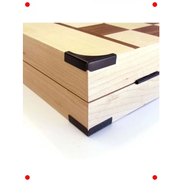 El Yapımı Dekoratif Ahşap Tavla Seti