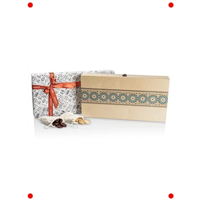 El Yapımı Etnik Tasarım Ahşap Tavla Seti