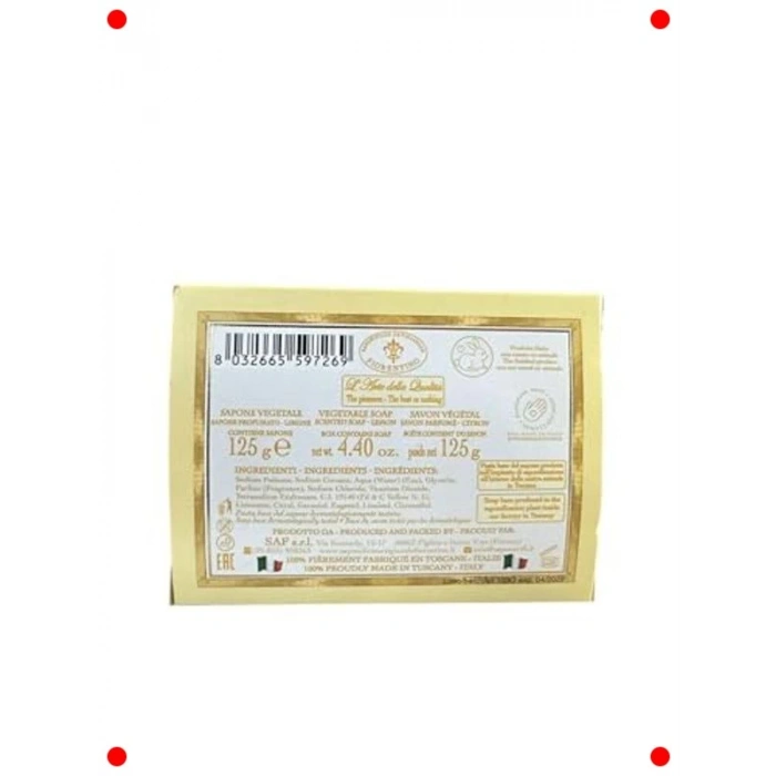 El Yapımı Limon Kokulu Sabun 125 Gr