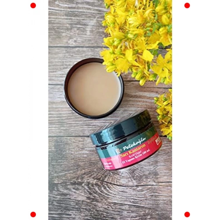 El Yapımı Sarı Kantaron ve Zeytinyağı Onarım Kremi 100ml