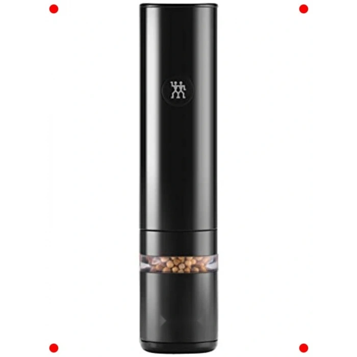 Elektrikli Tuz Karabiber Değirmeni USB Şarjlı Siyah