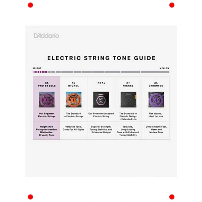 Elektro Gitar Tel Seti - 10-46 Long Scale