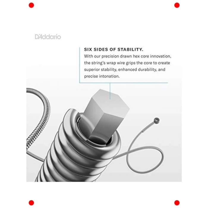 Elektro Gitar Tel Seti - XL, 9-42, Uzun Ölçek