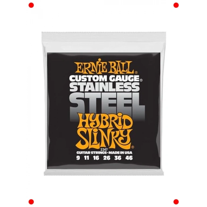 Elektro Gitar Teli Seti (Paslanmaz Çelik 9-46)