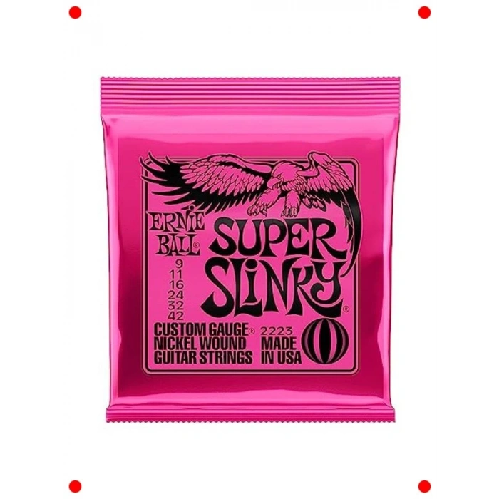 Elektro Gitar Teli Seti - Süper Hafif Gerilim (09-42)