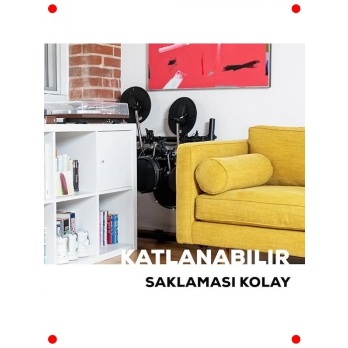 Elektronik Davul Seti - Başlangıç Mesh Pedler