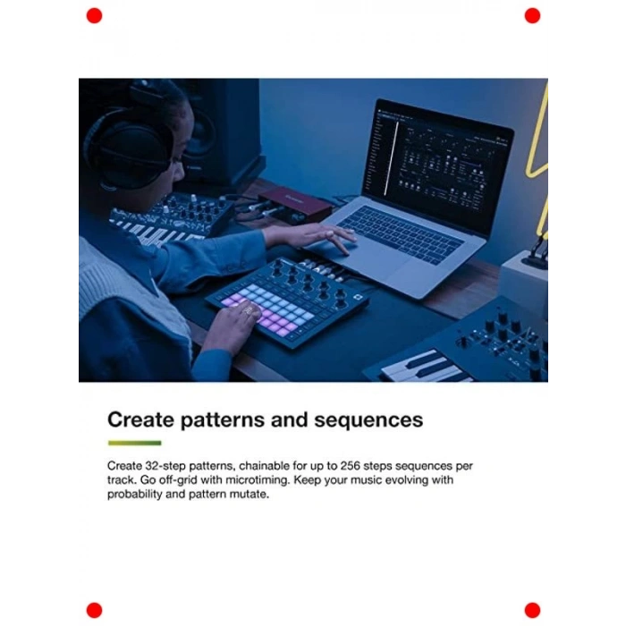 Elektronik Müzik Groovebox: Synth & Davul Sequencer