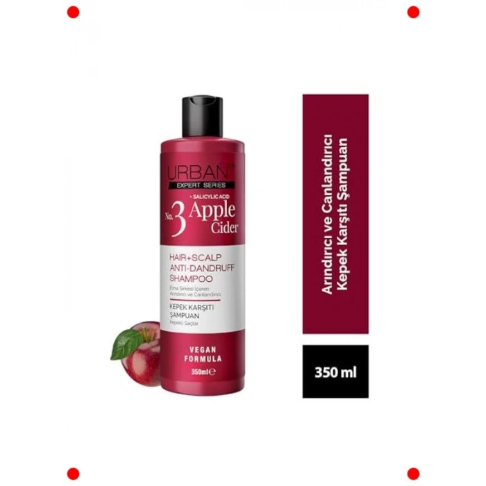 Elma Sirkeli & Salisilik Asit Kepek Şampuanı 350ml