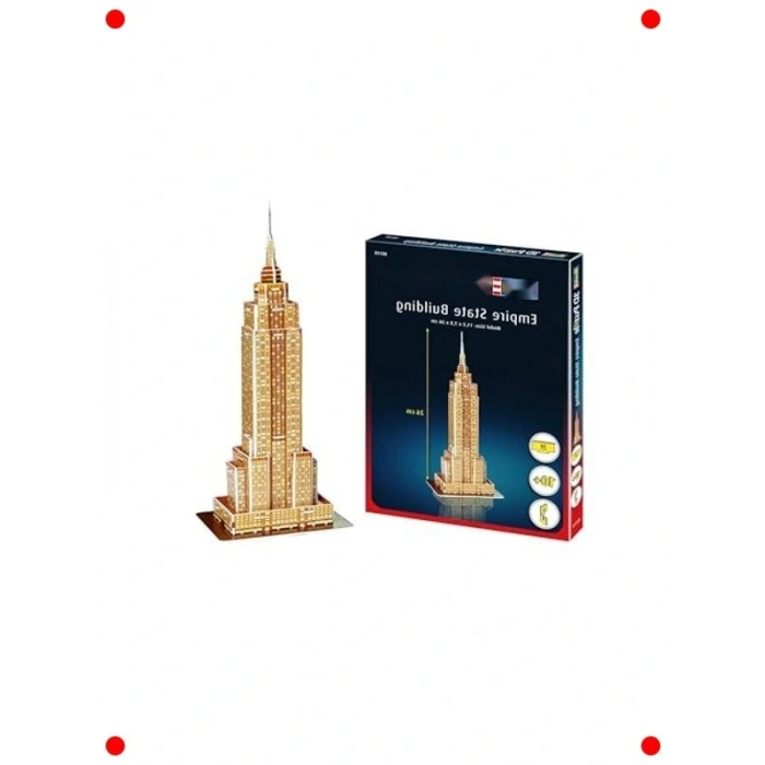 Empire State Binası 3D Yapboz