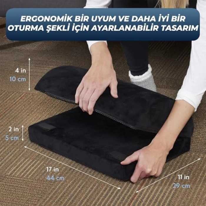 Ergonomik Ayak Desteği, Masa Altı Kullanım için Rahatlatıcı