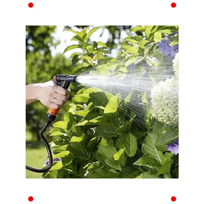 Ergonomik Ayarlanabilir Sulama Tabancası