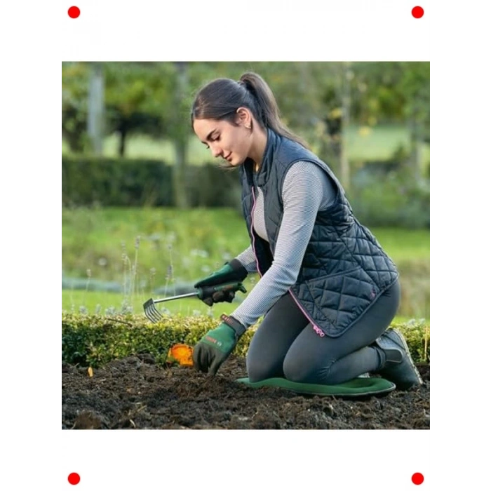 Ergonomik Bahçe Çim ve Yaprak Toplama Tırmığı